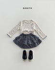 Little Foxx – Check Tiered Skirt