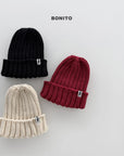 Little Foxx – Rib Trim Knit Beanie