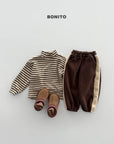 Little Foxx – Side Color Contrast Jogger Pants