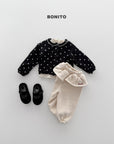 Little Foxx – King Rib Trim Mock Neck Tee