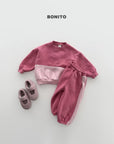 Little Foxx – Side Color Contrast Jogger Pants
