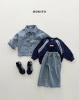 Little Foxx – Contrast Raglan Sweatshirt