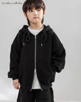 Little Foxx – 2 Way Sweat Hood Zip-up