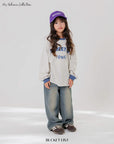 Little Foxx – Cat Brushed Denim Pants