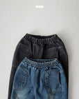 Pocket Denim Pants
