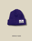 Knit Patch Beanie