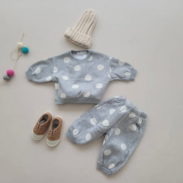 Fleece Bubble Top Bottom Set