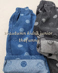 Round Denim Pants