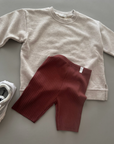 Oatmeal Cozy Set – Lässiges Sweatshirt & Radlerhose
