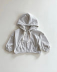 Waffle Hood Zip-up