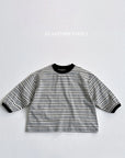 Smile Label Stripe Tee