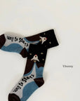 Spaceship Socks Set