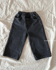 Wide Denim Pants