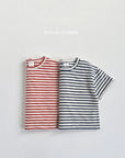 Marine Stripe Short Sleeve Tee