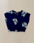 Pomegranate Tee – Locker geschnittenes T-Shirt mit floralem Print