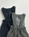 Peach Washed Overalls