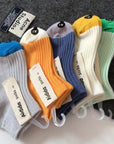 Ribbed Color Cuffs Set