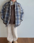 Tori Check Padded Jacket