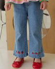 Embroidered Bootcut Denim Pants4_byLittleFox_jetztvorbestellen
