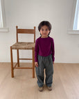 Little Foxx – Eggplant Tee