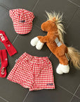 Little Foxx – Bebe Check Shorts