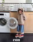 Little Foxx – Wash Roll-up Denim Pants