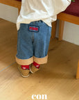 Little Foxx – Wash Roll-up Denim Pants