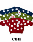 Little Foxx – Snowman Cardigan