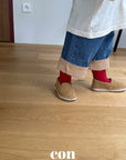 Little Foxx – Wash Roll-up Denim Pants