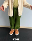 Little Foxx – Chewy Ribbed Jogger Pants