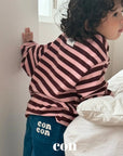 Little Foxx – Pudding Stripe Oversized Tee