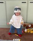 Little Foxx – Wash Roll-up Denim Pants