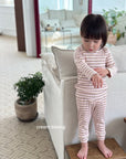 Little Foxx – Stripe Ribbed Leggings Set