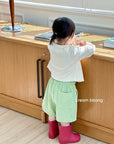 Little Foxx – Matcha Corduroy Half Pants