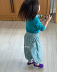 Little Foxx – Ribbed Aladdin Pants