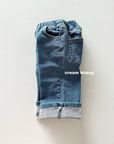 Little Foxx – Wide Denim Straight Pants