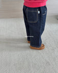 Little Foxx – Round Denim Spandex Baggy