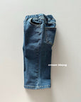 Little Foxx – Wide Denim Straight Pants
