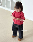 Little Foxx – Round Denim Spandex Baggy
