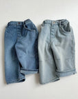 Dart Straight Denim Pants