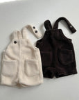 Fleece Overalls