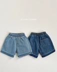 Vintage Hem Denim Shorts