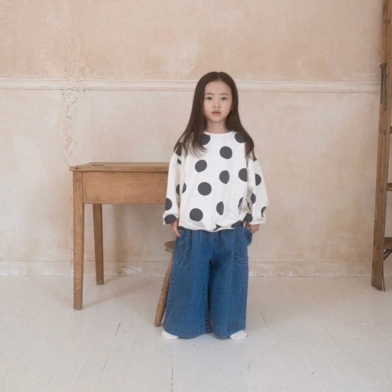 Dots & Dreams – Sweatshirt mit großen Punkten für kleine Lieblingsmenschen