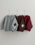 Argyle Patch Sweatshirt