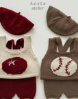 Baby Knit Overalls