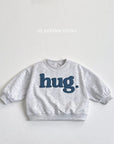 Hug Embossed Sweatshirt