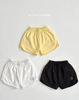 Face Embroidery Shorts