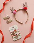 Jolly Glitter Xmas Tree Clips