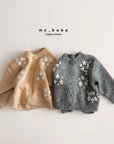 Floral Embroidered Cardigan