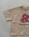 Mushroom Shirt – Oversized T-Shirt mit Retro-Pilzprint